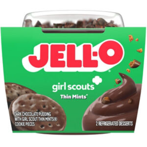Jell-O Thin Mints Ready-to-Eat Refrigerated Dessert - 2 Count