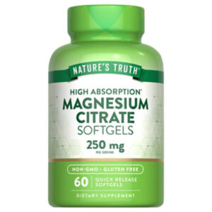 Nature's Truth Magnesium Citrate Softgels - 60 Count