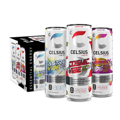 Celsius Space Variety Pack - 12-12 fl. Oz.