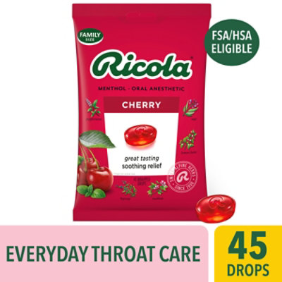 Ricola Cherry - 45 ct. Bags