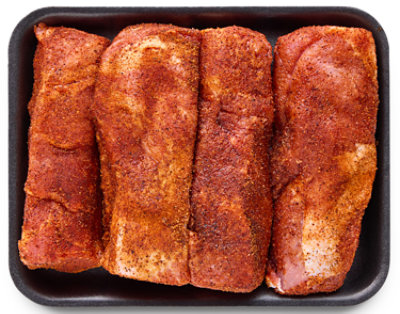 Pork Ribs Bone In Country Style Cajun Seasoning - LB