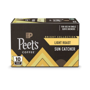 Peet's Coffee Sun Catcher Light Roast Single Serve Coffee Pods - 10 Count