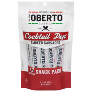 Oberto Cocktail Pepperoni - 12 Count