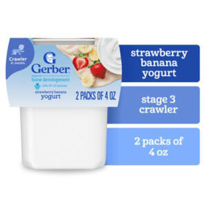Gerber 2nd Yogurt Blend Strwbry Banana - 8 Oz
