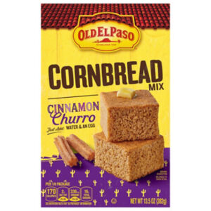 Old El Paso Cinnamon Churro Cornbread Mix - 13.5 Oz