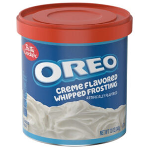 Betty Crocker Oreo Creme Flavored Whipped Frosting - 12 Oz