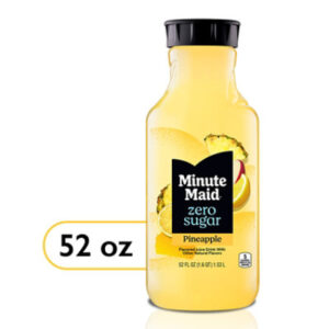 Minute Maid Zero Sugar Pineapple Nc Bottle - 52 Fl. Oz.