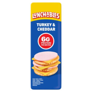 Lunchables Turkey and Cheddar Cracker Stackers Value Pack Snack Kit - 1.9 Oz