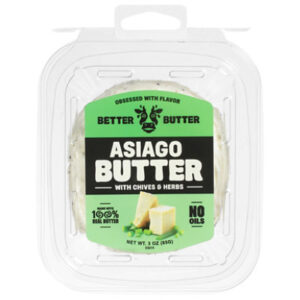 Better Butter Asiago And Chive Butter - 3 Oz