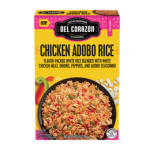 Del Corazon Chicken Adobo Rice - 16 Oz