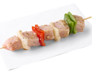 Chicken Kabobs Garlic Parmesan Marinade Up To 10% Solution - LB