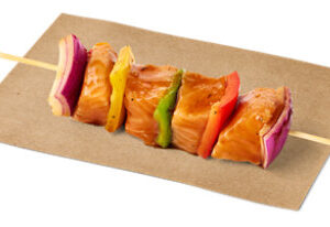 Salmon Kabob W/kung Pao Marinade - LB