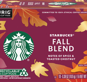 Sbux Kcup Fall Blend - 10 Count