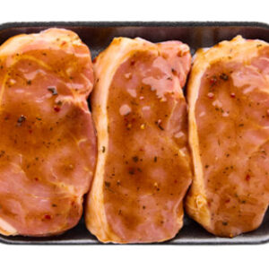 Pork Chop Bnls Jamacian Jerk Marinade 10% - LB