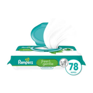 Pampers Free & Gentle 1x Ff Baby Wipes - 78 Count