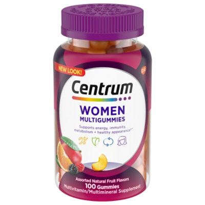 Centrum Women Base Gummy - 100 Count