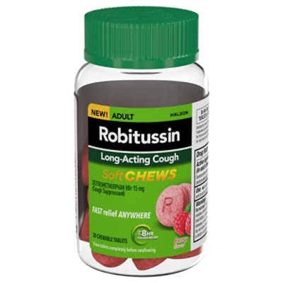 Robi Soft Chew Long Acting Cough 1x20 - 20 CT