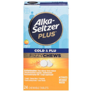 Asp Cold & Flu Adult Fizzychews 24ct - 24 CT