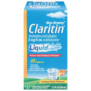 Claritin 10mg Cooling Honey Syrup 2.7oz - 2.7 FZ