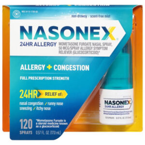 Nasonex 24 Hr Allergy Relief 120 Spray - 0.57 FZ