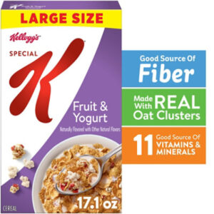 Kelloggs Special K Cereal Fruit & Yogurt 17.1oz - 17.1 OZ