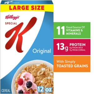 Kelloggs Special K Cereal Original 12oz - 12 OZ