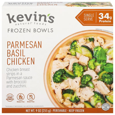 Kevins Parmesan Basil Chicken Bowl, 9 Oz - 9 OZ