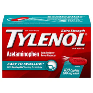 Tylenol Es Easy Swallow Caplets - 100 CT