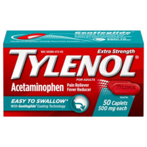 Tylenol Es Easy Swallow Caplets - 50 CT