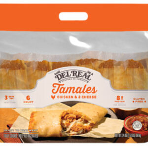 Del Real Chicken And 3 Cheese Tamales 24 Oz - 24 OZ