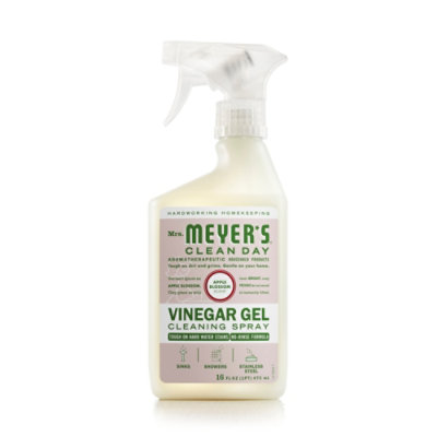 Mrs Meyers Clean Day Vinegar Gel Cleaning Spray Apple Blossom 16 Fl. Oz. - 16 FZ