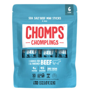 Chomplings Sea Salt Beef Stick 6ct - 6 CT