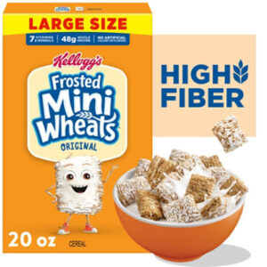 Kellogg's Frosted Mini-Wheats Cereal - 20 Oz