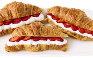 Plain Strawberry Pillows 3 Count - EA