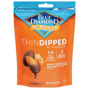 Blue Diamond Dark Chocolate Caramel 4oz - 4 OZ