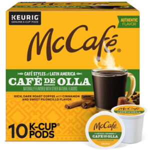 Mccafe Cafe Styles Of Latin America Cafe De Olla, Keurig Single Serve K-cup Coffee Pods 10 Count - 10 CT