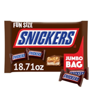 Mars Snickers Fun Size Jumbo - 18.71 OZ