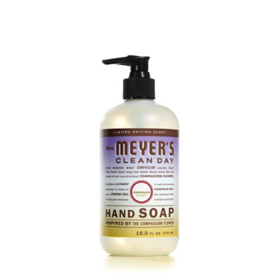 Mrs Meyers Compassion Flower Hand Soap - 12.5 OZ