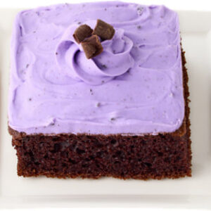 Chocolate Cake Slice With Raspberry Whip - EA