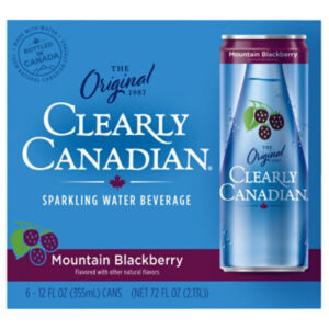 Clearly Canadian Mountain Blackberry 6-12fz - 6-12 FZ