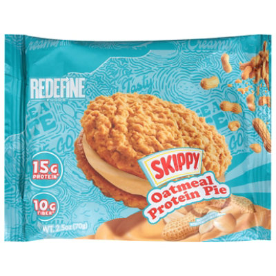 Redefine Foods Oatmeal Protein Pie Peanut Butter - 1 EA