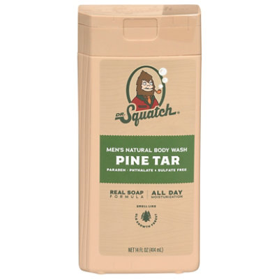 Dr. Squatch Pine Tar Body Wash - 14 Oz