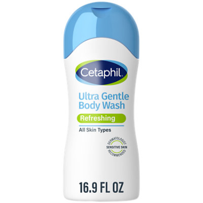 Cetaphil Ultra Gentle Body Wash Refreshing - 16.9 FZ