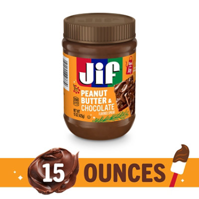 Jif 15 Ounce Chocolate Peanut Butter 12 Count Each - 15 OZ