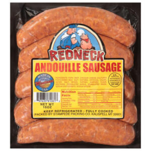 Redneck Andouille Sausage 16 Oz - 16 OZ