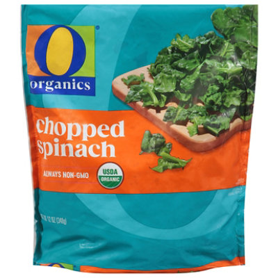 O Organics Spinach Chopped - 12 Oz