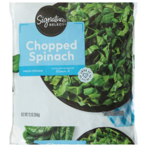 Signature Select Spinach Chopped 12 Oz - 12 OZ