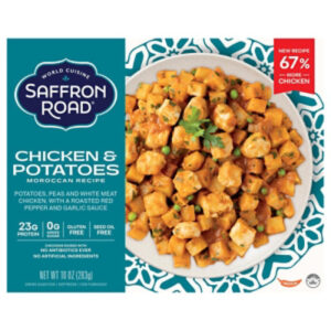 Saffron Road Moroccan Inspired Chicken & Potatoes Gluten Free Frozen Dinner 10oz - 10 OZ