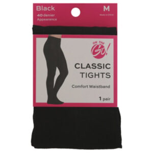 Otg Classic Tights Blk Med - 1 PR