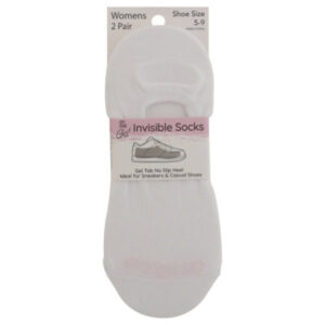 Otg W Inv Sck White Solid - 2 PR